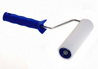 Валик ЕВРО 180мм. D ручки - 6mm. Велюр, полиэстер (333076)