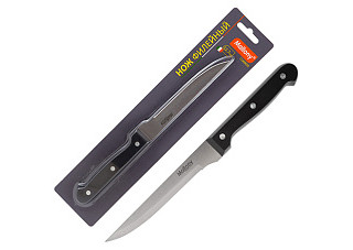 Нож с пластиковой рукояткой CLASSICO MAL-04CL филейный, 12,7 см арт.005516