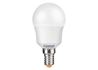 Лампа светодиодная GLDEN-G45F-8-230-E14-6500 (170)