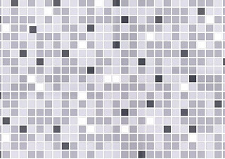 Панель ПВХ мозаика Микс серый 0,4х957х480мм (77с)(упак.10шт)