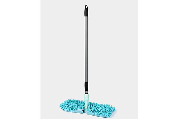 Швабра HP-M19 Happy Panda 110см с насадкой бархат эконом