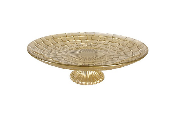 Ваза для фруктов BEKKER CLARITY стекло (ВК-7523)