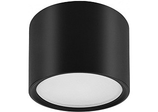 Светильник накладной ЭРА OL7 GX53 BK, алюминий, цвет черный (40/1440)