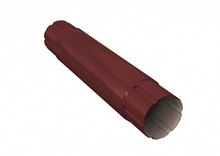 Труба соединительная SOKROF RAL 8017 Шоколадно-коричневый (1000, d=90мм)