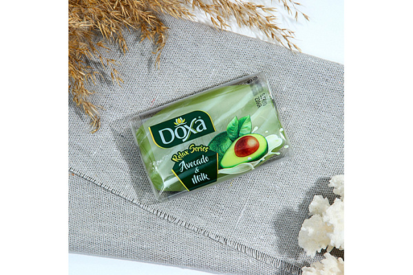 Мыло туалетное Doxa Relax series Avocado&Milk 80г (350)