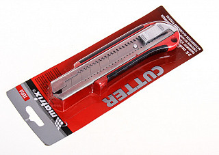Нож MATRIX 25 мм, усиленная метал. направляющая, метал. обрезин. ручка (78959)