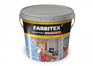 Шпатлевка FARBITEX акриловая для внутренних работ (3,5 кг)