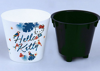 Горшок для цветов ЛОНДОН Hello Kitty ® Тропики d=200мм, 4,0л (ING1554ХКТР)