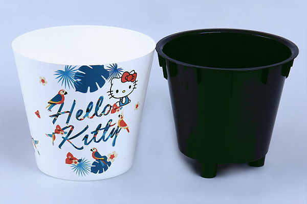 Горшок для цветов ЛОНДОН Hello Kitty ® Тропики d=200мм, 4,0л (ING1554ХКТР)