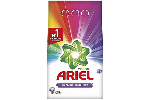 Порошок стиральный ARIEL color автомат 2,5кг (1/6)