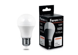 Лампа светодиодная OSRAM LB-1013 13W 230V E27 6400K груша 38034