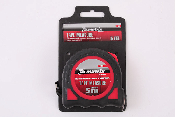 Рулетка Strong 5м х 19мм (31080) (14/120)