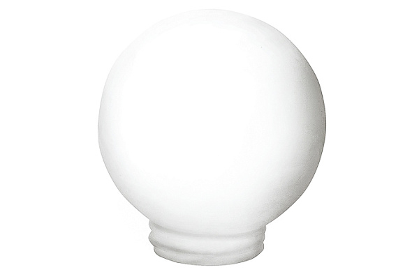 Рассеиватель шар TDM ПММА 160 мм опал (резьба А 85) (0321-0201)
