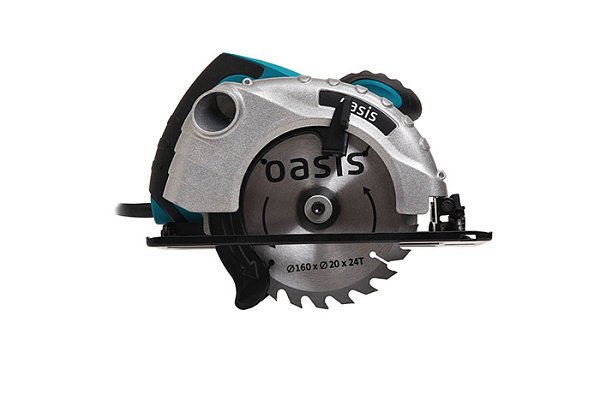 Пила циркулярная OASIS PC-160 NEW (1200Вт, 4600об/мин, 3,7кг)