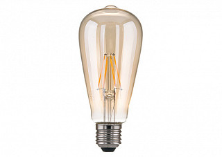 Лампа светодиодная ELEKTROSTANDARD Classic FD 6W 3300K E27 (ST64 тонированный) BLE2707