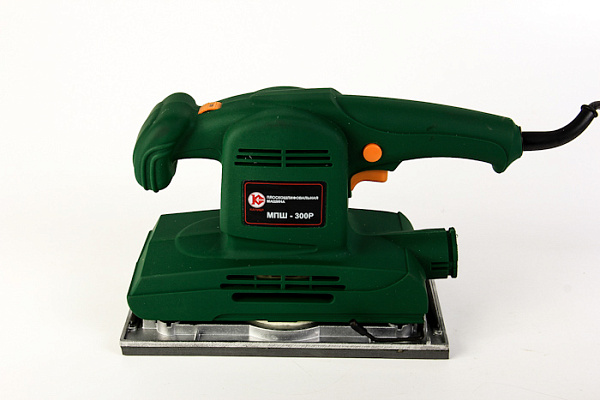 Шлифмашина КАЛИБР МПШ-300Р (300Вт,115*230мм,рег.об.,пылеотсос.)