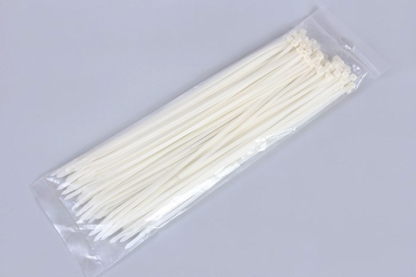 Хомуты Арктик морозостойкие 5 Х 370 белые (4,8 мм, 100шт/уп)