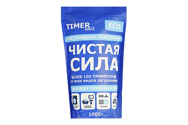 Пятновыводитель TIMER универсальный перкарбонат 1кг (1/12)