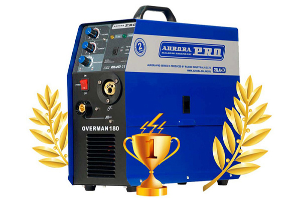Инверторный сварочный полуавтомат OVERMAN 180 Mosfet/Aurora-Pro