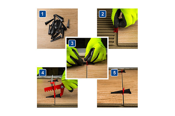 Клин СВП PLITONIT PROFI SVP пакет 300 шт H009322 (020) (1/6)