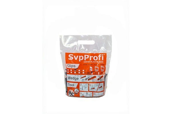 Набор СВП SVP-PROFI клин+зажим 1,4мм (50шт+50шт) (H011493) 680