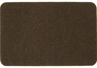 Коврик влаговпитывающий "Soft" 40x60 см, коричневый, SUNSTEP™ 35-012