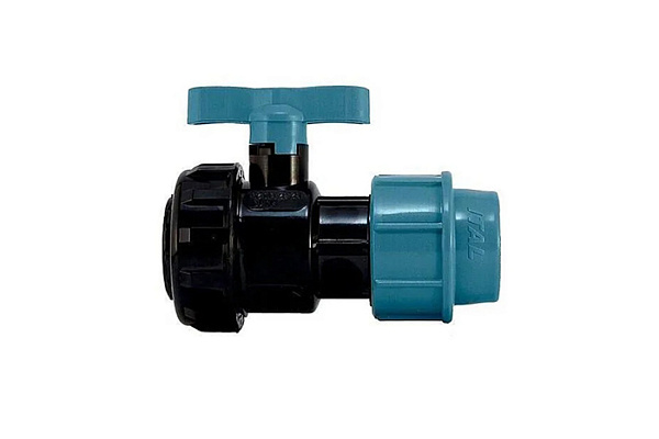 Кран ПЭ шаровой МУФТА-ВР 25х1/2