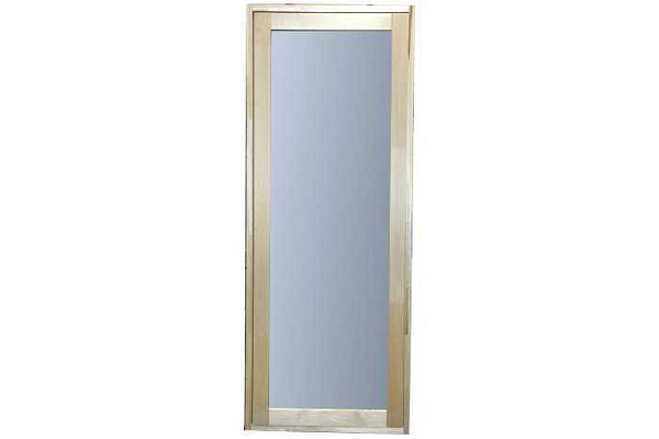 Дверь стекло в раме матовое стекло Delta (1900х700х70)
