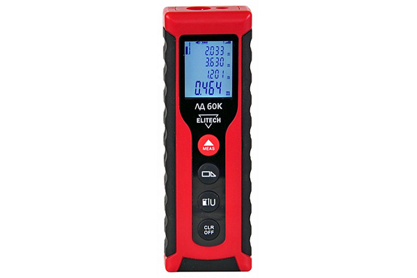 Дальномер ELITECH ЛД 60К 60м 0,056кг E0301.005.00