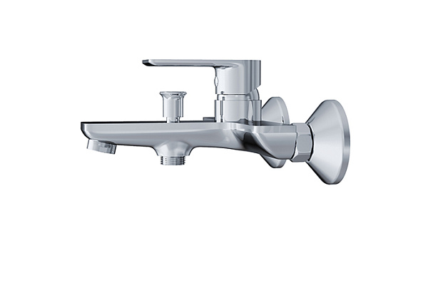 Смеситель для ванны 35k MIXLINE ML26-01 Life (Латунь,Длина излива 18см,Картридж 35мм)