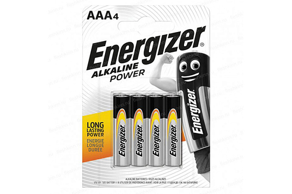 Элемент питания 03 ENERGIZER LR03  Alk Power BP4(блистер/4шт.) (893)