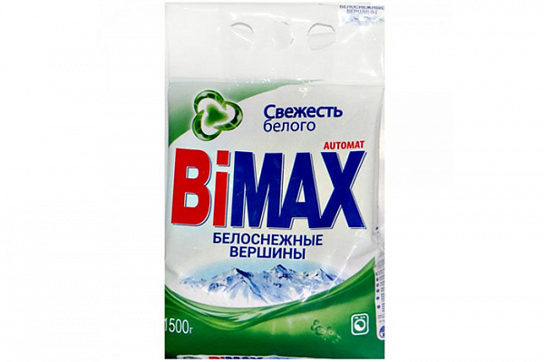 Стиральный порошок BiMAX (БИМАКС) Автомат Белоснежные вершины 1500гр. /6 (060)