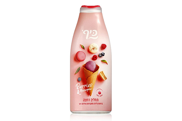 Крем-гель для душа Keff с ароматом мороженного и лесных ягод 700мл (014)