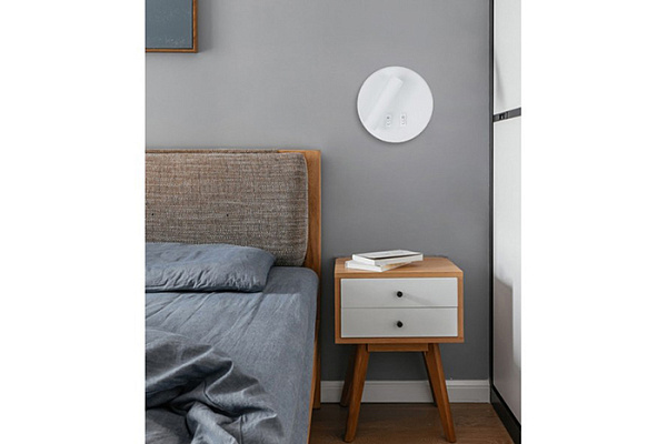 Светильник настенный SPF-4823 БЕЛЫЙ HINGE 11Вт LED (145х70мм) (4823spf1)