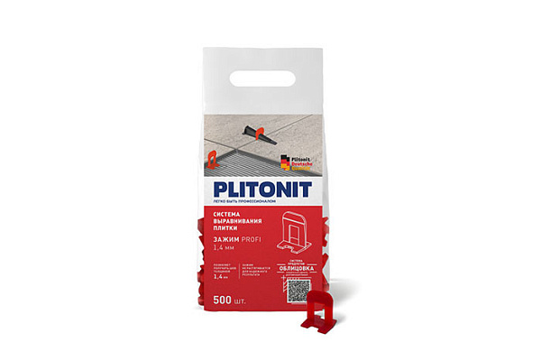 Зажим СВП PLITONIT PROFI SVP 1,4 мм пакет 500шт H009320 (962) (1/6)