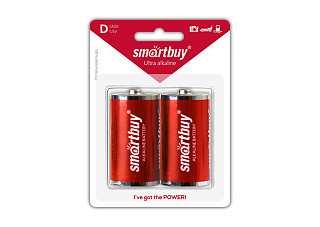 Элемент питания 20 SMARTBUY LR20/2B (2/12/96) (SBBA-D02B) (8532)