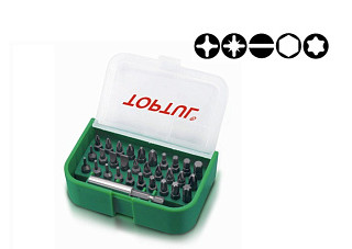 Набор бит TOPTUL 31шт (GAAW3101)