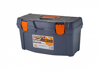 Ящик для инструментов Master Economy 19" серый,черный/оранжевый BR6003