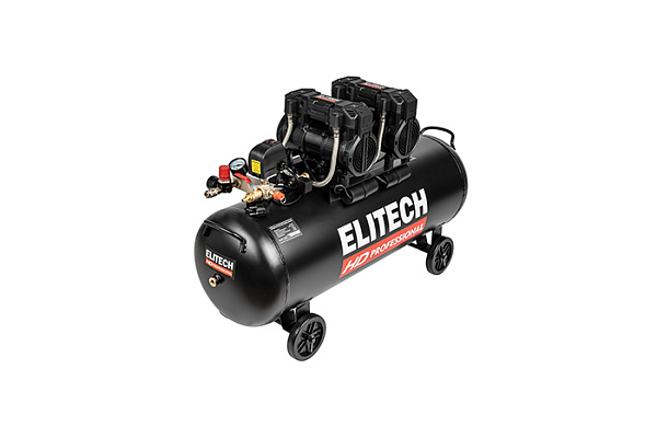 Воздушный компрессор ELITECH HD ACF 500-100S безм (100л,500л/м, 4 цилин,8 бар, 2,9кВт) E0501.004.00