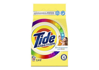 Стиральный порошок TIDE (ТАЙД) Автомат для чувствительной кожи Color 2,4кг (098)