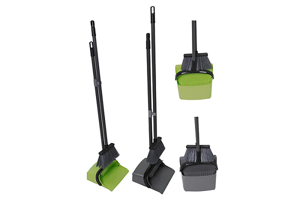 Набор щетка + совок Happy Panda сметка пластик (HP-DP06)