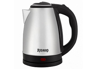 Чайник электрический ЯРОМИР ЯР-1058 нерж. сталь, 1500Вт, 1,8л