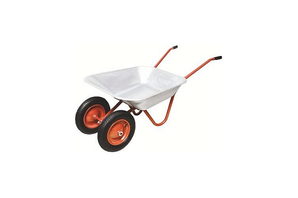Тачка садовая двухколесная SAKURA WB6211 П-образная ручка (130кг/65л)