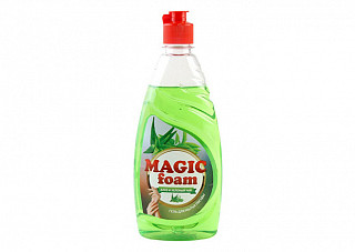 Жидкое средство для мытья посуды MAGIC FOAM Алоэ-Вера и зеленый чай 500мл (2-4905)