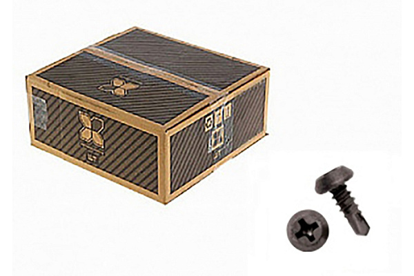 Саморез полуцилиндр, оксид 3,5*11 сверло (упак. 25000шт)