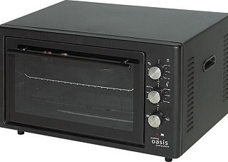 Мини-печь электрическая OASIS M-37B (1500Вт, черная, 37л)