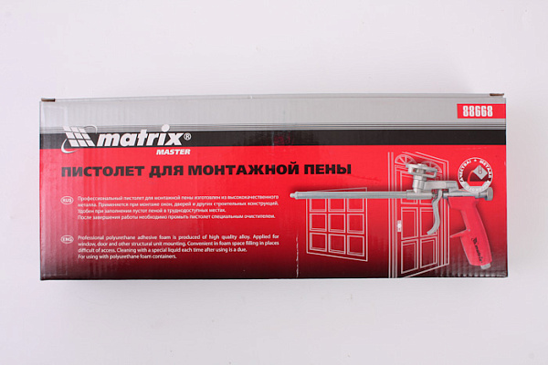 Пистолет для монтажной пены MATRIX MASTER 88668 (1/20)