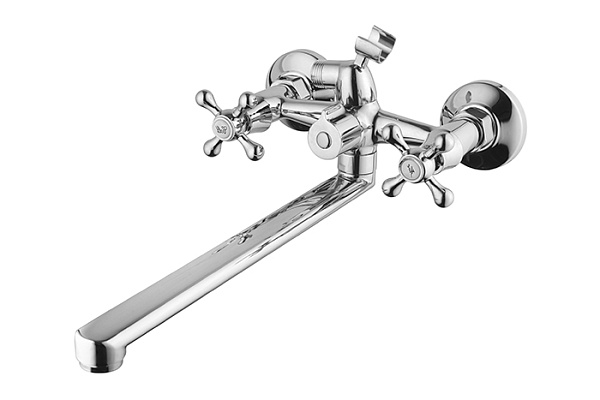 Смеситель для ванны Oasis L2001НС_Fri (Латунь, Длина излива-35см)