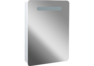 Зеркало шкаф Аква 60 DORATIZ белый, правый, с подсветкой 600х145х700мм (2711.063)