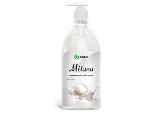 Крем-мыло жидкое GRASS Milana жемчужное 1,0л (126201)